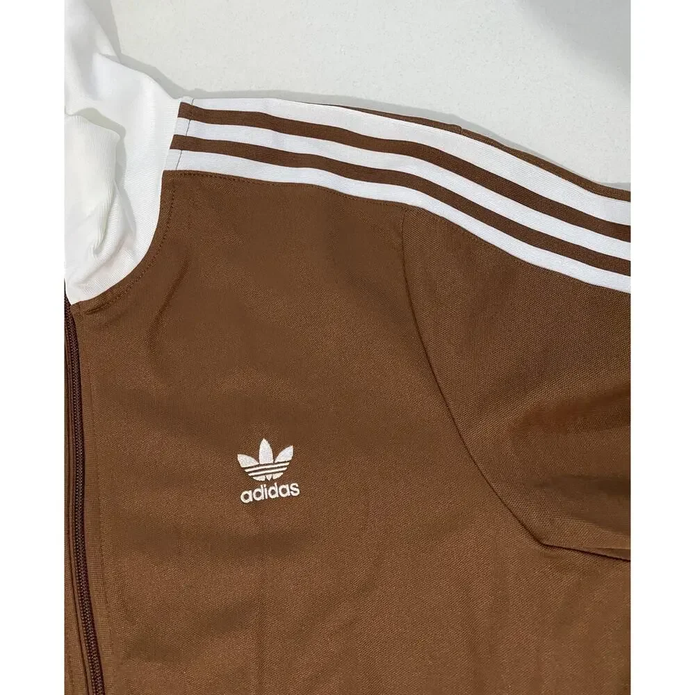Adidas Originals Beckenbauer Tracksuit Preloved Brown White Size XL